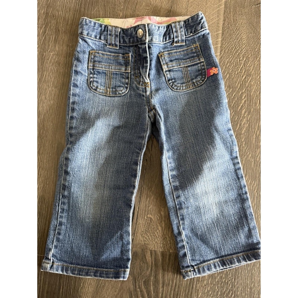 Vintage Y2K Gymboree Girls Flare Jeans Size 3